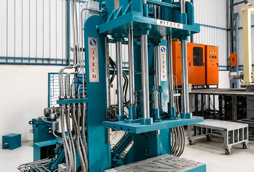 PERMANENT MOULD DIECASTING MACHINE